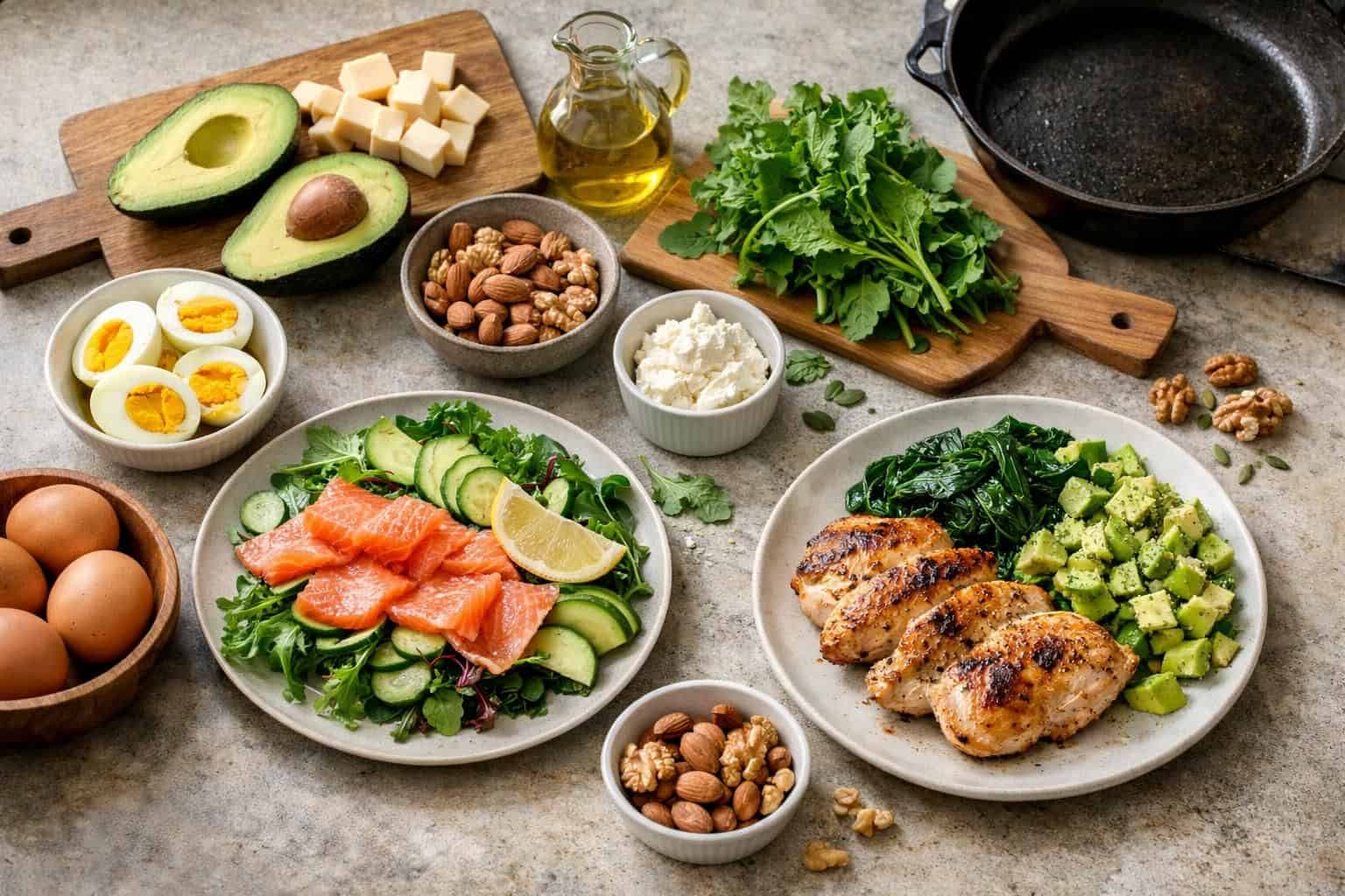 Jednostavni keto recepti: 20 brzih ideja za doručak, ručak, večeru i užinu
