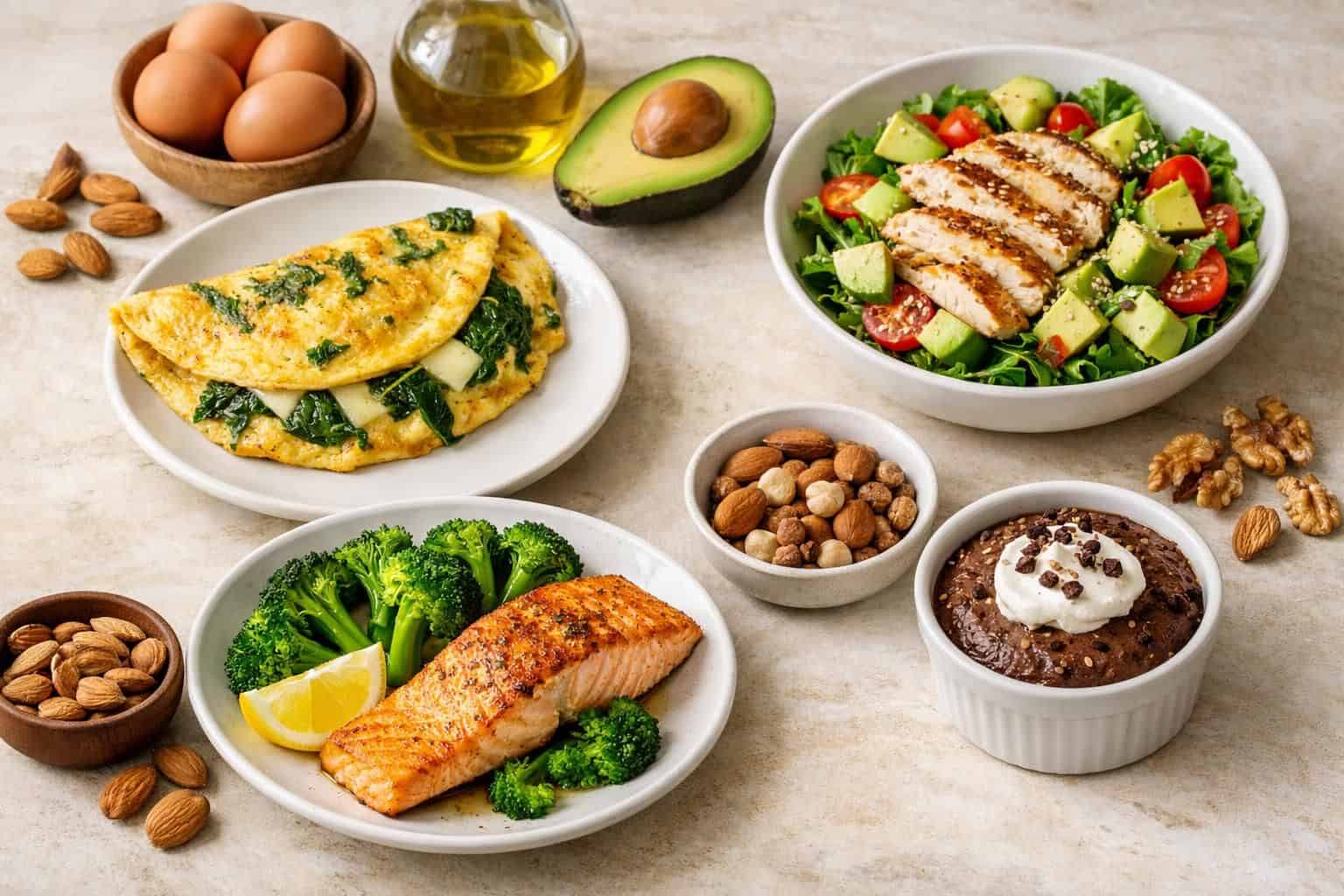 Keto dijeta recepti: jednostavne ideje za doručak, ručak, večeru i slatko