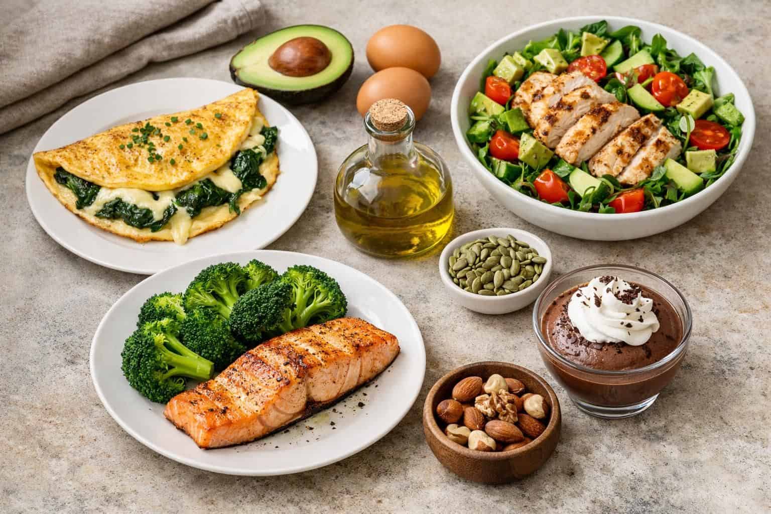 Keto recepti: ideje za doručak, ručak, večeru i slatkiše (sa sastojcima koje lako nalaziš)